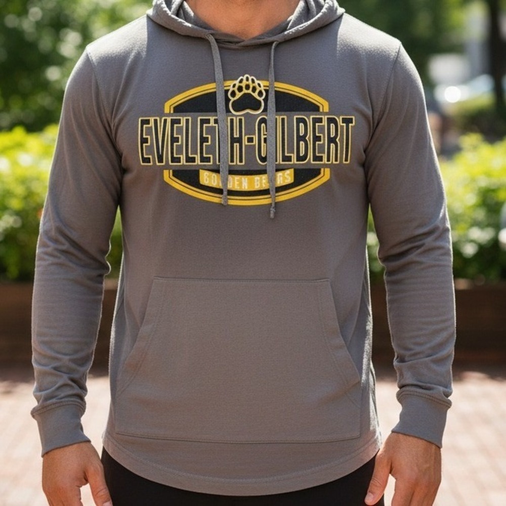 Evelth-Gilbert Golden Bears Graphic Hoodie Long Sleeve Sweatshirt‎ Mens Size S